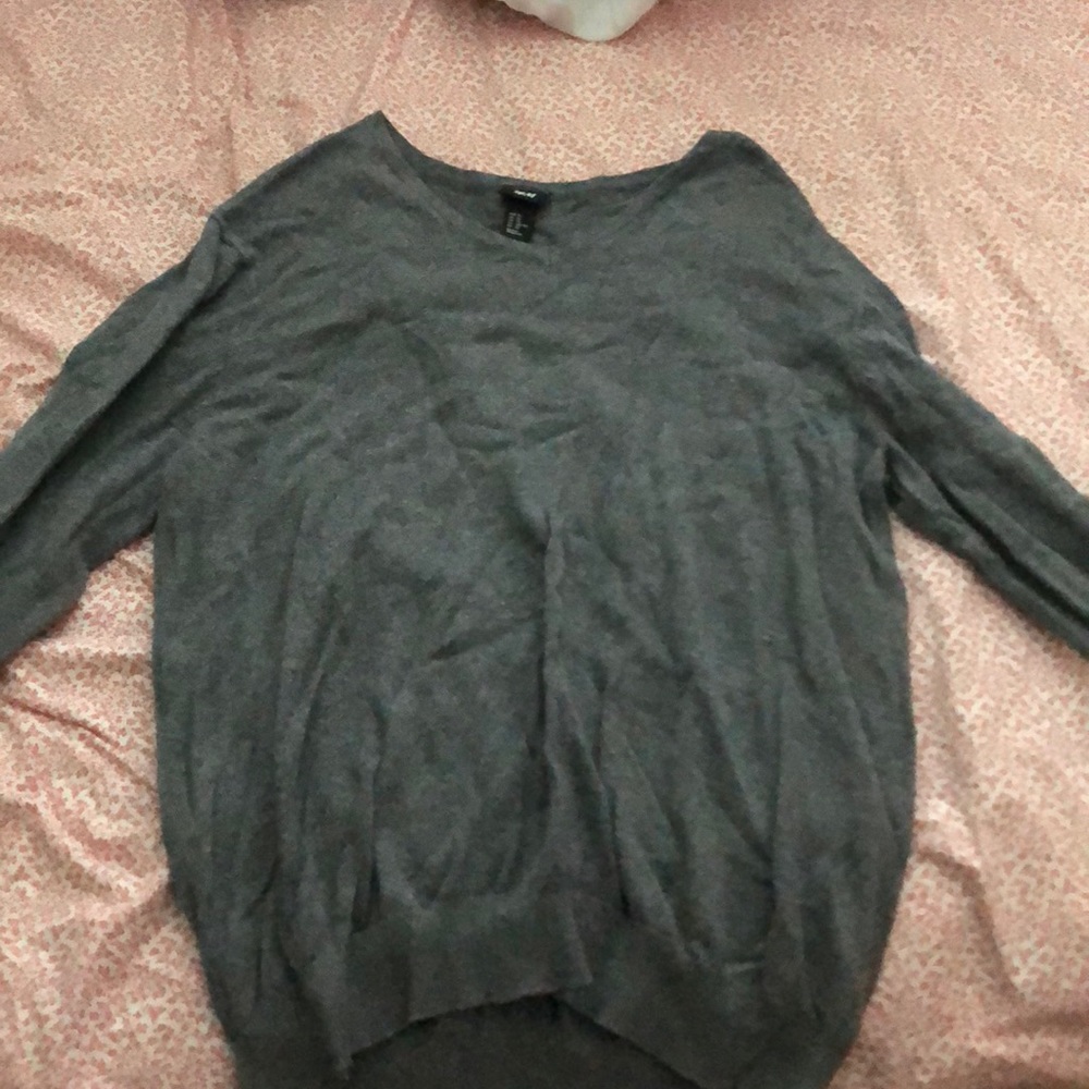 Grey sweater